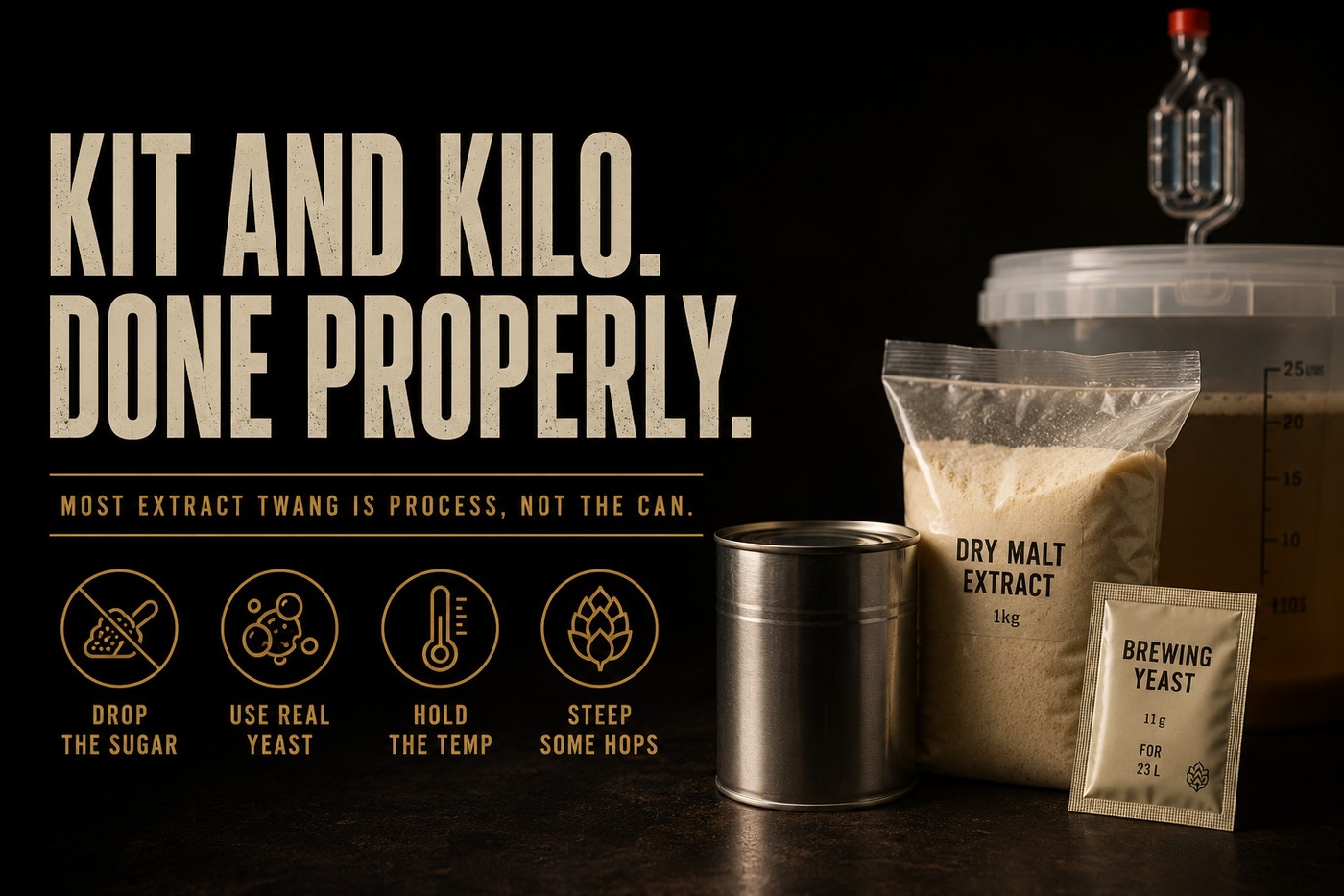Kit-and-kilo, done properly