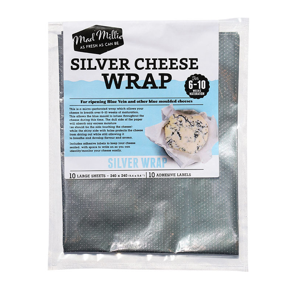 Mad Millie Silver Cheese Wrap