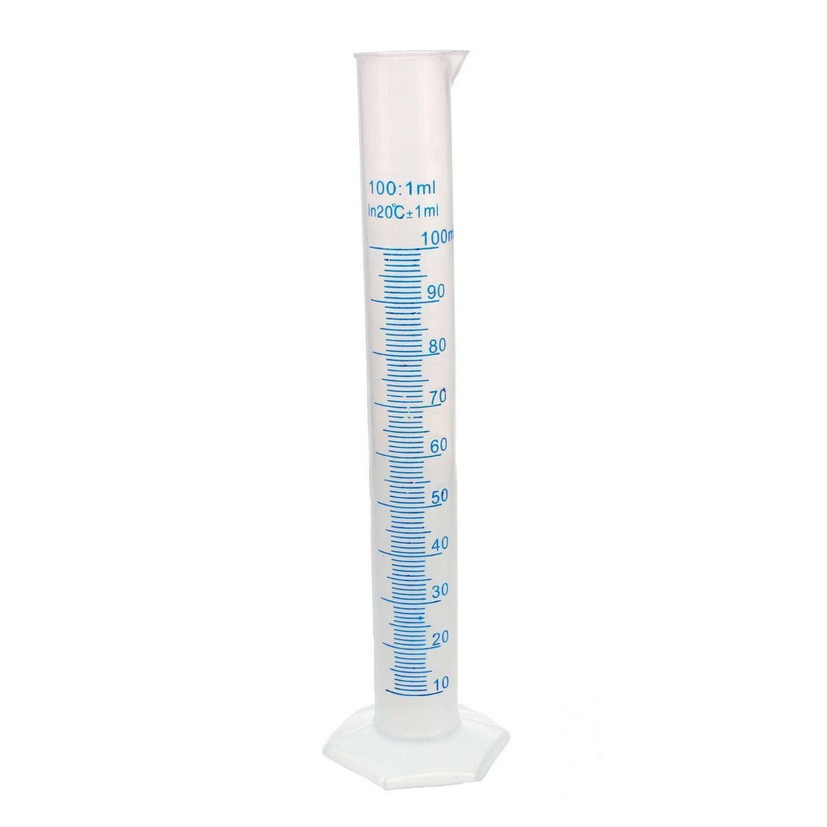 100mL polypropylene measuring cylinder