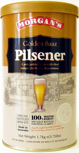 Morgans Premium Golden Saaz Pilsner