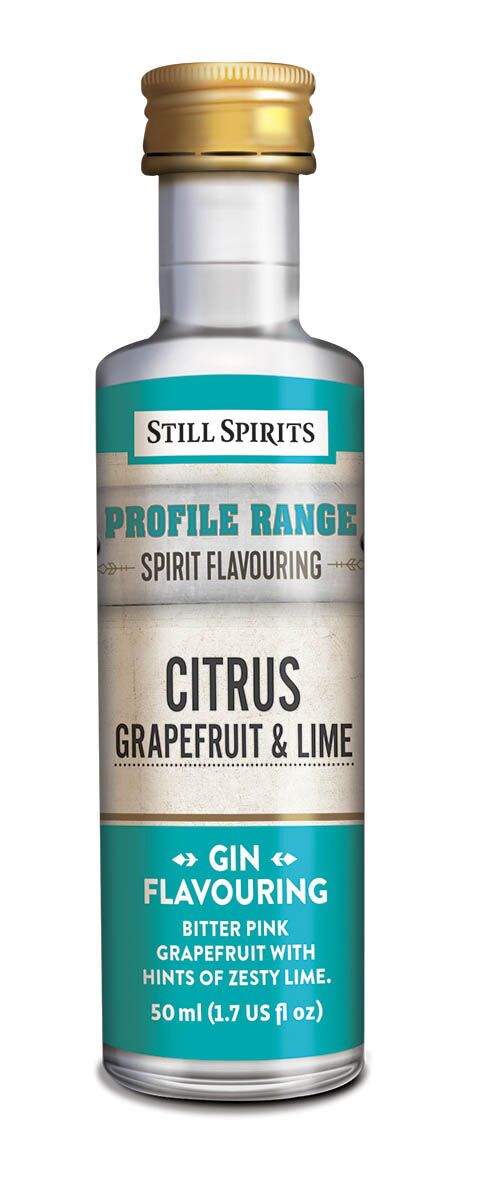 Still Spirits Gin Profile - Citrus - Grapefruit & Lime